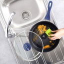 Patelnia z pokrywką diamentowa 28 cm Informacje dodatkowe możliwość mycia w zmywarce możliwość używania na kuchni indukcyjnej