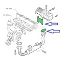 Заглушки EGR 1.9 2.4JTD ALFA ROMEO 147 156 159 166