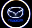 Mazda 2x светодиодный проектор логотипа для автомобильной лампы аксессуары Mazda 8 CX-9 RX8
