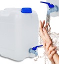 Емкость для воды с краном, металл, 10л.