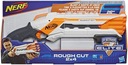 NERF ELITE SHOTGUN ROUGH CUT GUN 2X4, стреляйте двумя стволами одновременно