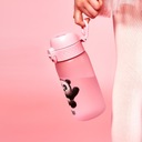 Розовая бутылочка для воды для девочек В отпуск Поездки Panda Bear ION8 0,35 л