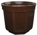 КРЫШКА 13 КОРИЧНЕВАЯ ДЕКОРАТИВНАЯ ДЛЯ ГОРШКОВ