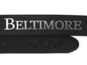 Ремень Beltimore мужской кожаный черный широкий r125