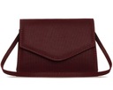 бордовый клатч, деловая сумка S4 SOLOME
