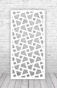 Перегородка экранная панель 100x250