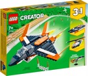 LEGO CREATOR 3IN1 СВЕРХЗВУКОВОЙ РЕАКТИВНЫЙ РЕАКТИВ