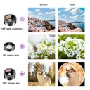 Комплект объективов для фотографа: объектив 3х, фильтр 8х, кейс Apexel APL-DG11.