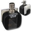 ДОЗАТОР ЖИДКОСТИ ДЛЯ МОЙКИ ПОСУДЫ 400 МЛ + БЕСПЛАТНАЯ ГУБКА 5five SIMPLY SMART ЧЕРНЫЙ