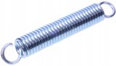 ПРУЖИНА НАТЯЖЕНИЯ С УШКОЙ ⌀20х130х2,5 ММ ОЦИНКОВАННАЯ