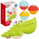 ИГРУШКА ДЛЯ ВАННЫ КРОКОДИЛА РЫБАЛКА ВУПИ