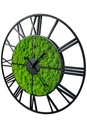 Часы в стиле ретро, ​​металл мох, 60 см