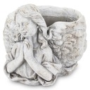 DONICZKA SZARA 13x13x16cm ANIOŁ OSŁONKA Z ANIOŁEM