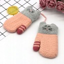 Cat Knitted Detské rukavice s jedným prstom Hrdina Unikitty