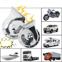 КЛАКСОН АВТО SLIMAK СИГНАЛ ЗВУКОВИЙ DWUTONOWY 12V 400DB СРІБНИЙ  фото 13