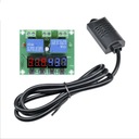 DC 12V xh-m452 podwójna lampa LED cyfrowy termostat regulacja wilgotności t