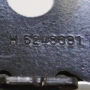STRAP SECURITY REAR LEFT BMW X5 (F15, F85) 6248091 3.0L DIESEL 190KW  photo 8
