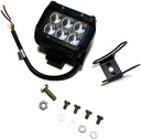 ФАРА ДАЛЬНОБОЙНАЯ 6 СВЕТОДИОД LED CREE ГАЛОГЕНКА OFFROAD 9-32 фото 2