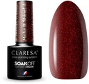 Лак для ногтей Claresa Make It Shine 4 гибридный с блестками 5 г