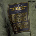 MA1 SUMMER Kurtka Flyers Flek Bomberka Olive XL