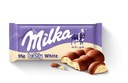 Milka czekolada mleczna z alpejskiego mleka Bubbly Milk & White 95