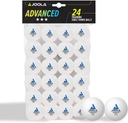 Мячи для настольного тенниса JOOLA Advanced Training 40+, 24 шт., белые.