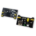 Модуль MB102 для питания макетов 5В 3,3В 2,1х5,5мм USB разъем