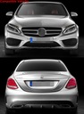 Комплект боковых зеркал белого цвета W205 на Mercedes Benz C-class 2015-2021 гг.