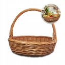 KOSZ KOSZYK WIKLINOWY Na Owoce Owocówka 36 CM