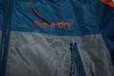 SUPERDRY OFFSHORE CAGOULE Modna Męska Kurtka Wiatrówka L -50% Długość do połowy uda