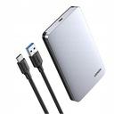 КОРПУС ДЛЯ HDD UGREEN 2,5 ДЮЙМА SATA 3.0 + КАБЕЛЬ USB C - USB A 0,5 М