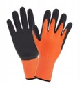 Оранжевые защитные рабочие перчатки