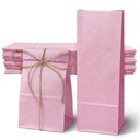 БУМАЖНЫЙ ПАКЕТ BLOCK 10x6,5x28 см ПАСТЕЛЬНО-РОЗОВЫЙ для ДНЕЙ РОЖДЕНИЯ
