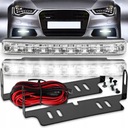 POWERFUL LAMPS FOR DRIVER DAYTIME DRL 8 LED LIGHT DZINNE FOR AUTO HOMOLOGATION 