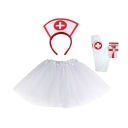 ПОВЯЗКА НА ГОЛОВУ ЮБКА НОСКИ МЕДСЕСТРА ДОКТОР