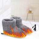 НОВЫЕ ЭЛЕКТРИЧЕСКИЕ ТАПОЧКИ С ПОДОГРЕВОМ УТЕПЛЕННЫЕ САПОГИ ДЛЯ ЗИМЫ 39-43 USB