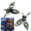 Указатели поворотов MOTORCYCLE ARROW 12 LED 4 шт. КОМПЛЕКТ ПОИГРАНИТЕЛЕЙ
