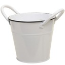 ЦВЕТОЧНЫЙ ГОРШОК, МЕТАЛЛИЧЕСКАЯ КРЫШКА, ВЕДРО ДЛЯ ЦВЕТОВ, ТРАВА