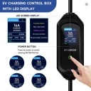 PRZENOSNA ЗАРЯДНИЙ ПРИСТРІЙ EV TYPE 1 SAE J1772 – ШВИДКІ ЗАРЯДКА 3,5 KW, IP65  (17962265124) фото min 5