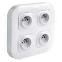 LEGRAND Forix 4-х рабочее место с розетками