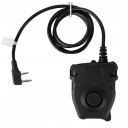 Z.TACTICAL U94 PTT TO TALK WALKIE 2 PIN АДАПТЕР ДЛЯ KENWOOD