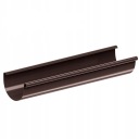 ОТВЕСНОЙ ЖЕЛОБ ПВХ фи 75, длина 4м, ral 8017 КОРИЧНЕВЫЙ