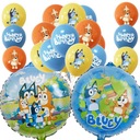 Набор на день рождения для собак BLUEY BINGO BALLOONS 15+2 шт.