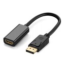 КАБЕЛЬ-АДАПТЕР DISPLAYPORT 1.2 НА HDMI 1.4 DISPLAY PORT DP 4K 23см