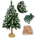 ИСКУССТВЕННАЯ РОЖДЕСТВЕНСКАЯ ЕЛЬ НА СТОЛБИКЕ АЛМАЗОВОЙ СОСНЫ 160 СМ