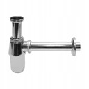 ПОЛУСИФОН ДЛЯ УМЫВАЛЬНИКА, БУТЫЛКА, ХРОМ, 1 1/4