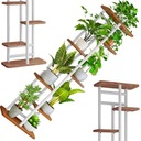 ПОДСТАВКА ДЛЯ ЦВЕТОВ, МЕТАЛЛ-ЛОФТ, 7-ЭТАЖНАЯ, ДЛЯ ЦВЕТОЧНЫХ ГОРШКОВ, ДЕРЕВО, 7Р