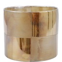 ŚWIECZNIK ZŁOTY LATARNIA 18x20 OSŁONKA