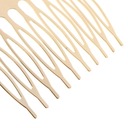 Zlaté spony na hrebeň do vlasov v retro štýle pre TYP A ZLATÝ EAN (GTIN) 0791259837331