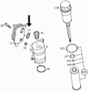 GASKET RADIATOR OILS MERCEDES 